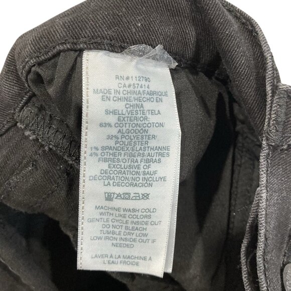 True Religion Ricky Jeans Mens 34 Black Denim Relaxed Straight Buddha Patch Logo - Picture 7 of 7